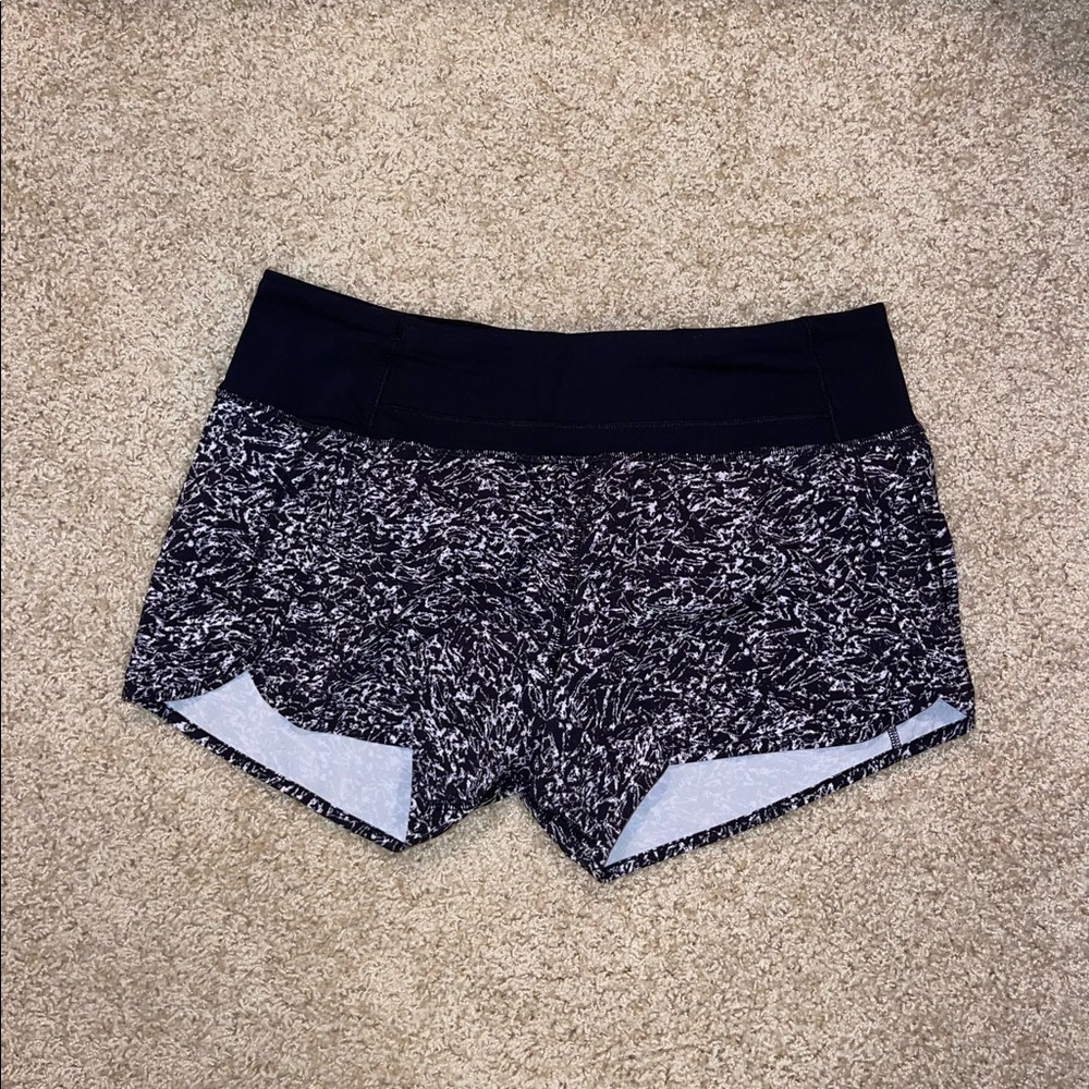 Speed Up High Rise Lined Short 4” Size 8